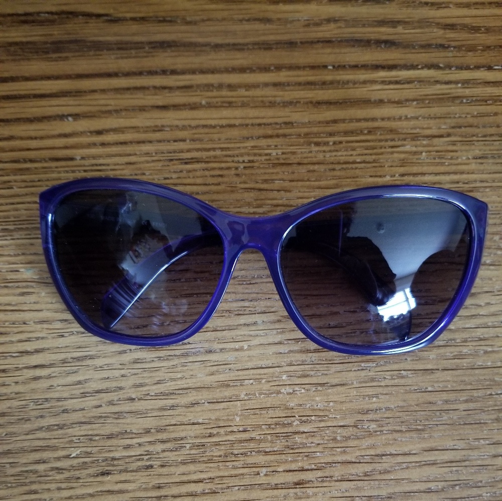 Purple Fendi sunglasses Made in Italy